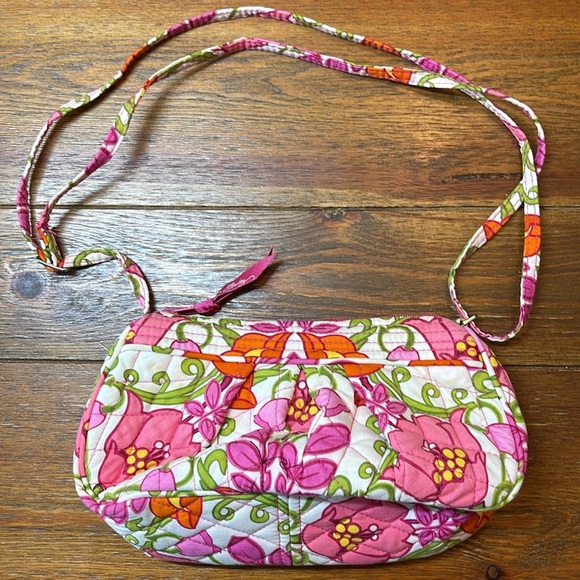 Vera Bradley | Floral Mini Crossover Bag | Adj Strap | Small Bag - Picture 3 of 4